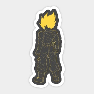 Super Saiyan Sticker